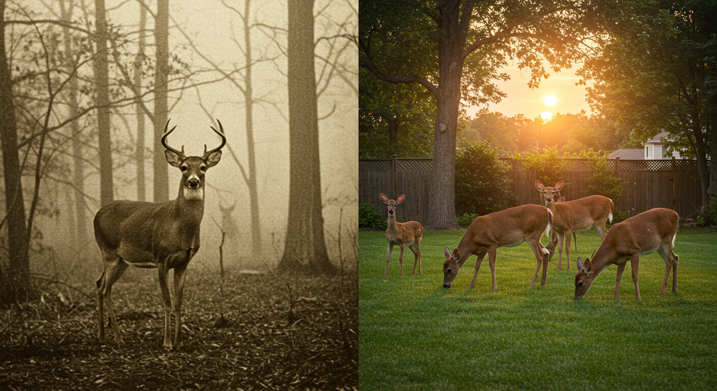 From Scarcity to Suburbia: The Surprising Saviors of the White-Tailed Deer
