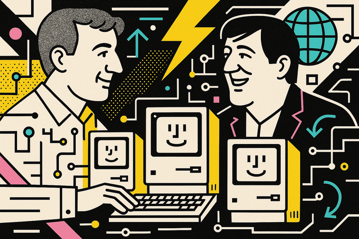 Bytes and Banter: How the First Apple Mac in Europe Forged a Lifelong Friendship Between Douglas Adams and Stephen Fry