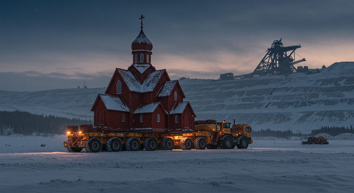 The Great Swedish Church Migration: An Engineering Marvel as Slow TV