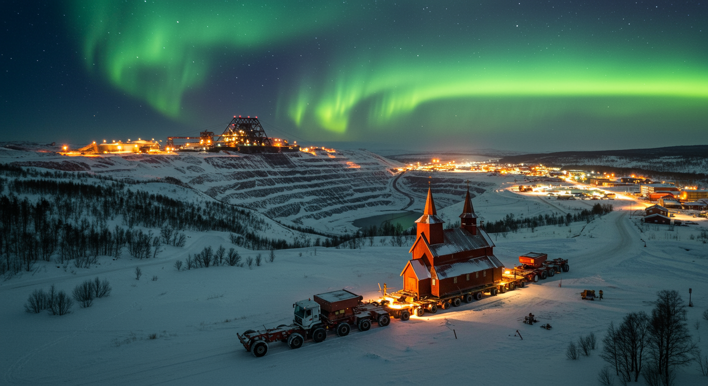 Kiruna's Great Displacement: Moving an Arctic City to Save It