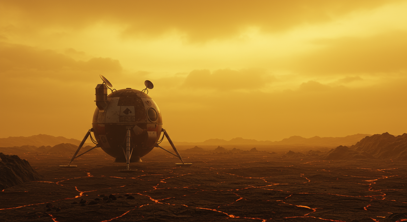 Venera's Victory: The Story Behind the Only Surface Photos of Venus