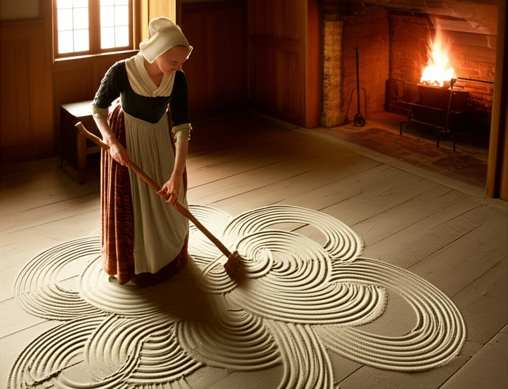Before Wall-to-Wall: The Practical Art and Lost Custom of Sanded Floors
